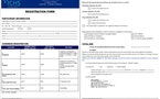 CONGRESS REGISTRATION FORM